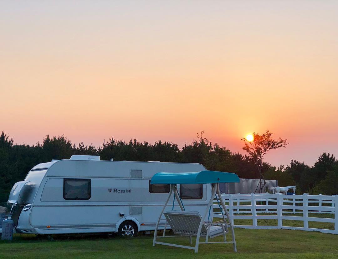 Không gian Jeju yên bình